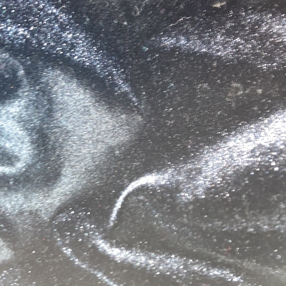 VELVET SZ 3X LONG SLEEVE BLACK ELEGANT DRESS. NEVER WORN, STUDIO C - Picture 10 of 11